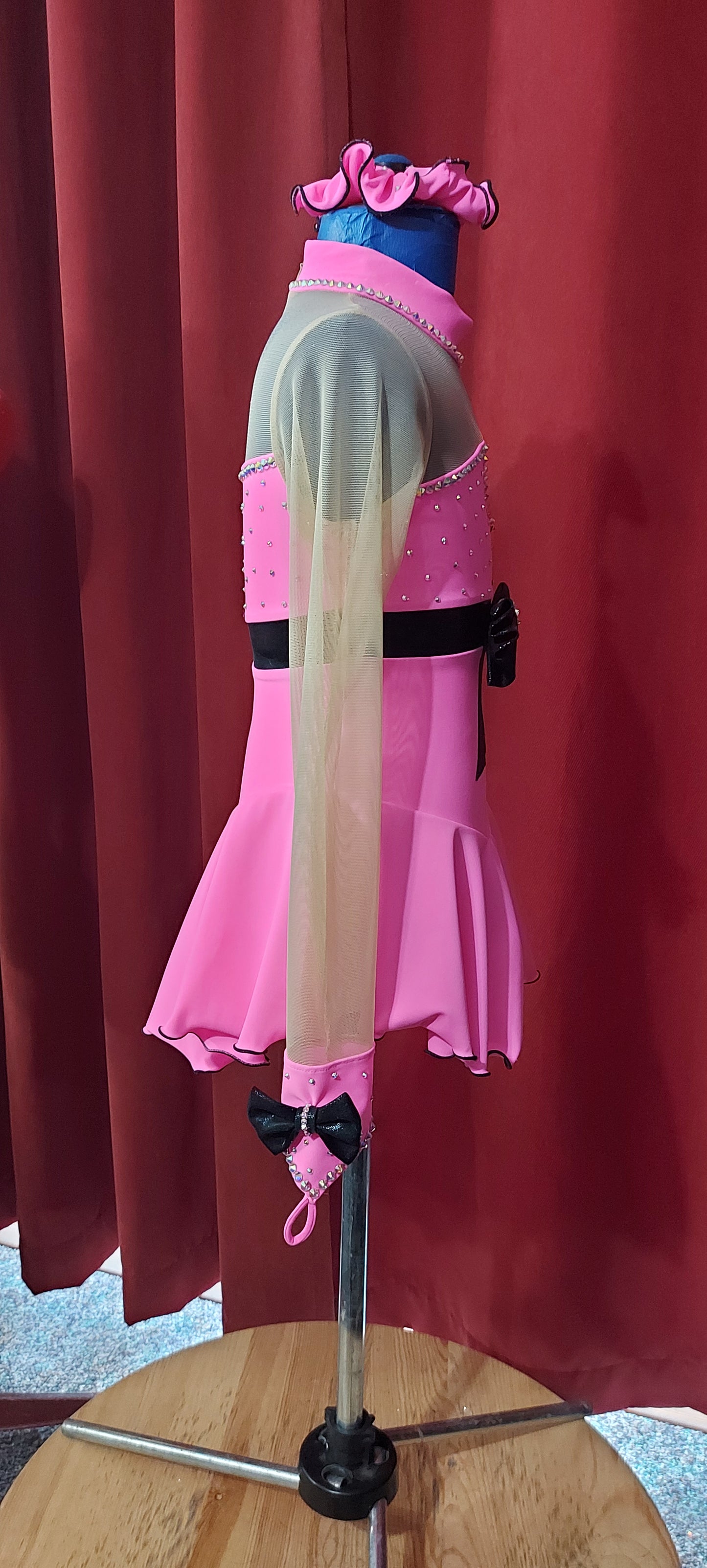 Sweet little girls figure skating dress