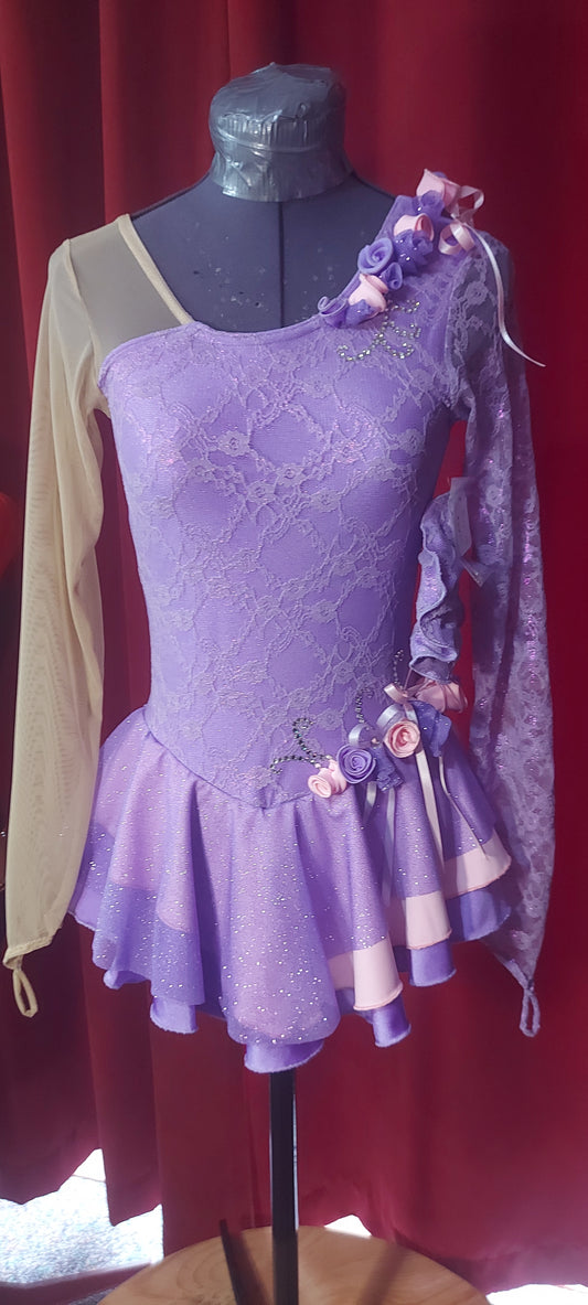 Fairytale figure skating dress