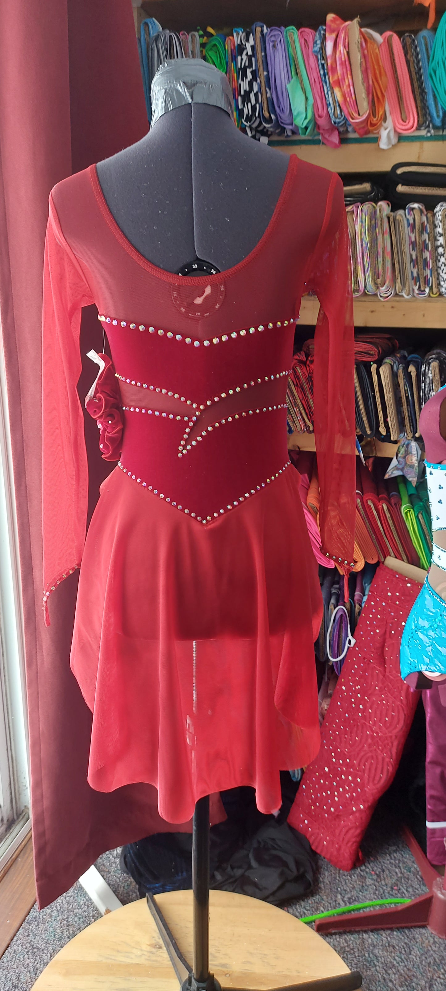 Gorgeous red Lyrical Costume