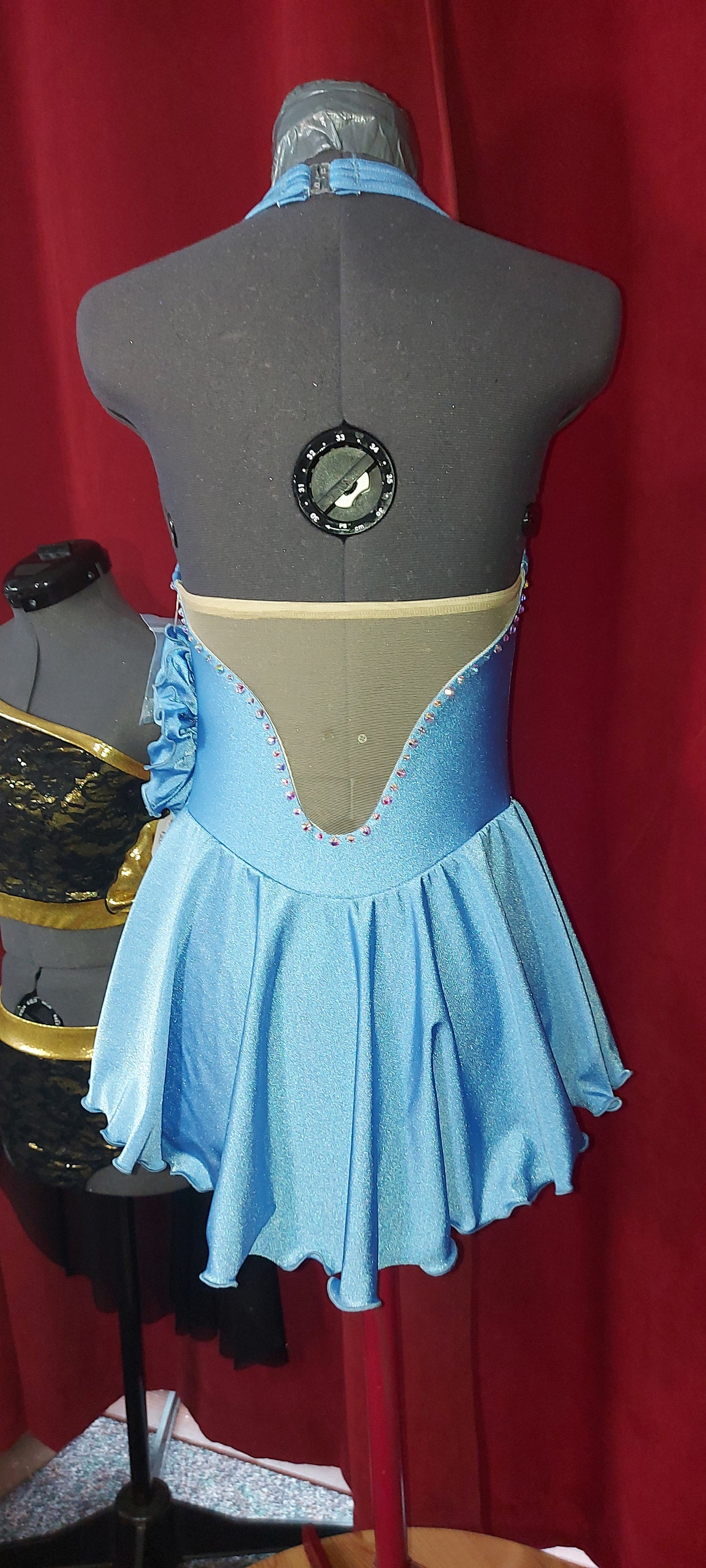 Pretty Periwinkle Skating Dress