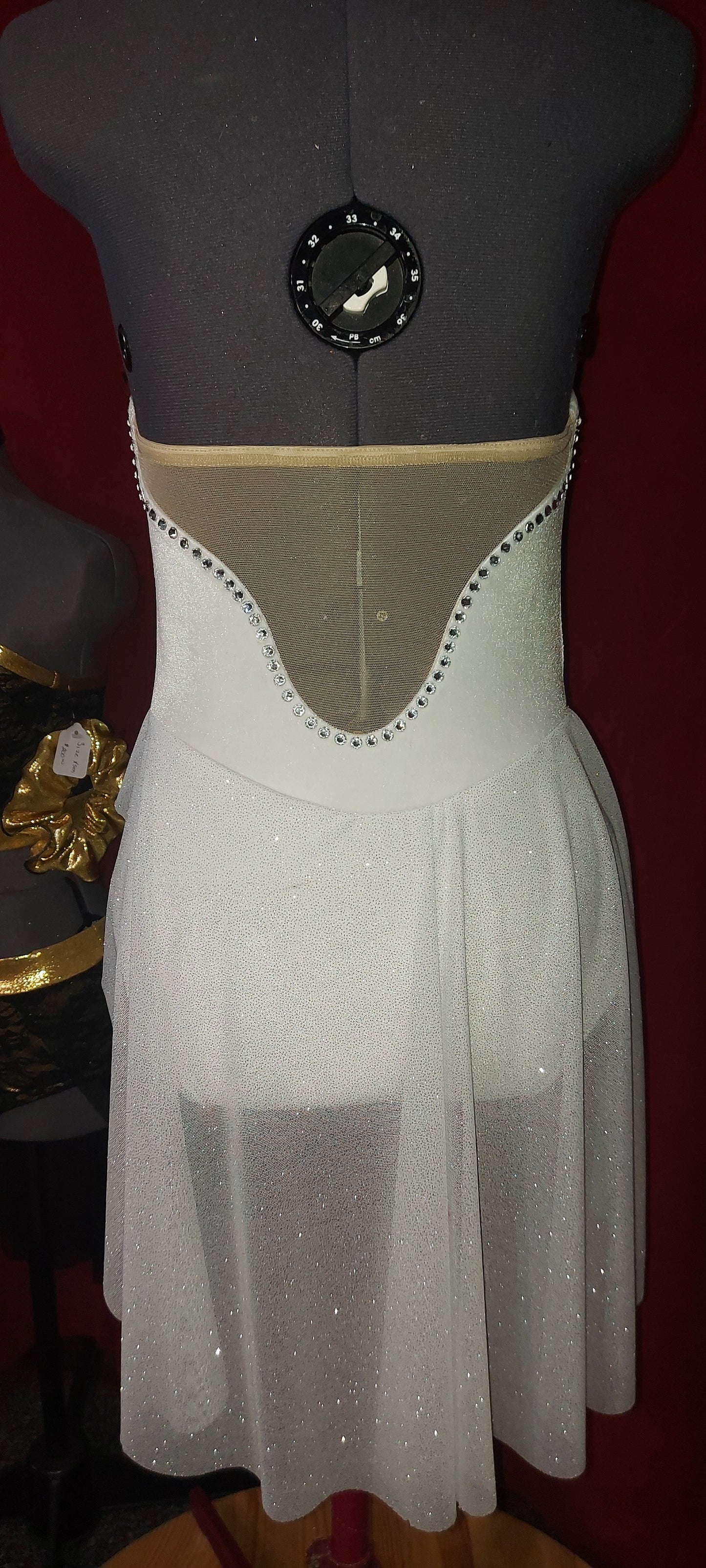 White Lyrical Dance costume