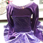 Lil purple velvet dress