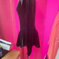 Beautiful Black Velvet Competition Dress
