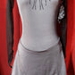 Grey Figure skating dress