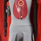 Grey Figure skating dress