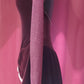 Burgundy Velvet Figure Skating Dress