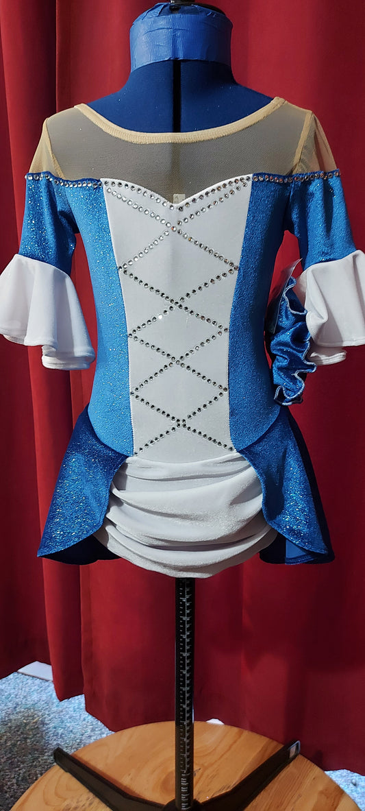 Princess style figure skating dress