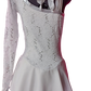 Beautiful White Competitive Figure Skating Dress