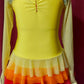 Burst of Sunshine Figure Skating Dress