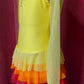 Burst of Sunshine Figure Skating Dress