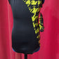 Houndstooth print gymnastics suit