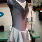 Grey Figure Skating Dress