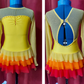 Burst of Sunshine Figure Skating Dress
