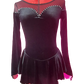 Beautiful Black Velvet Competition Dress
